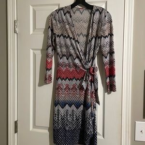 Bcbg maxazria wrap dress size Xs.